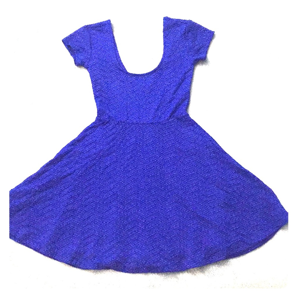 Urban Outfitters blue/purple Fit n Flare dress